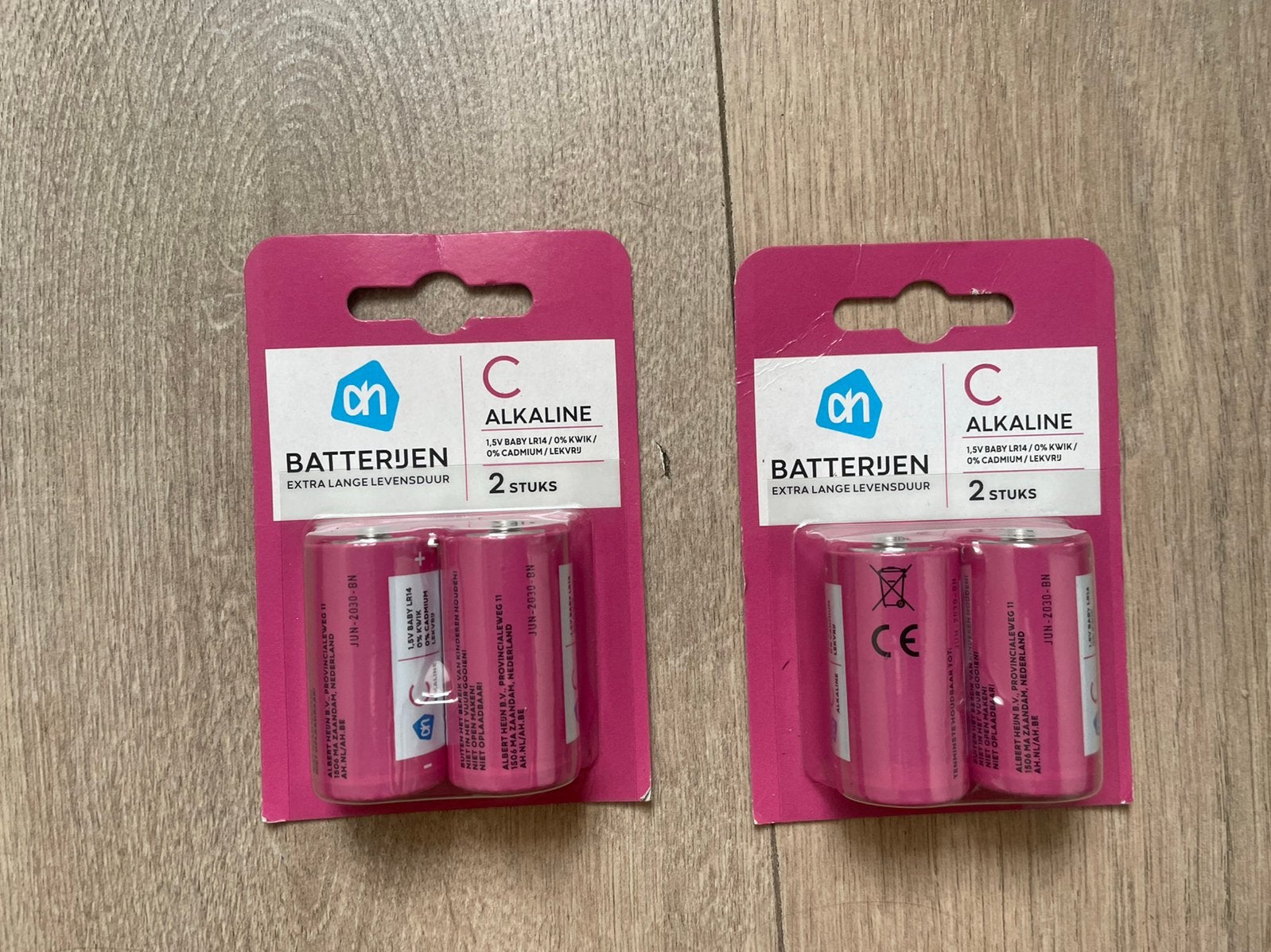 Batterijen type C, Ophalen, Nieuw