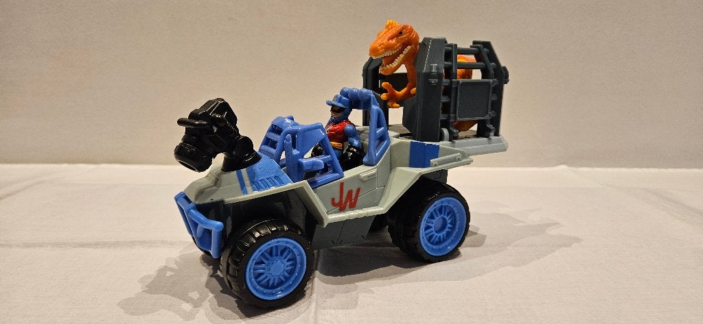 Playskool Heroes Jurassic World Dino Tracker 4X4 speelgoed, Ophalen of Verzenden, Gebruikt