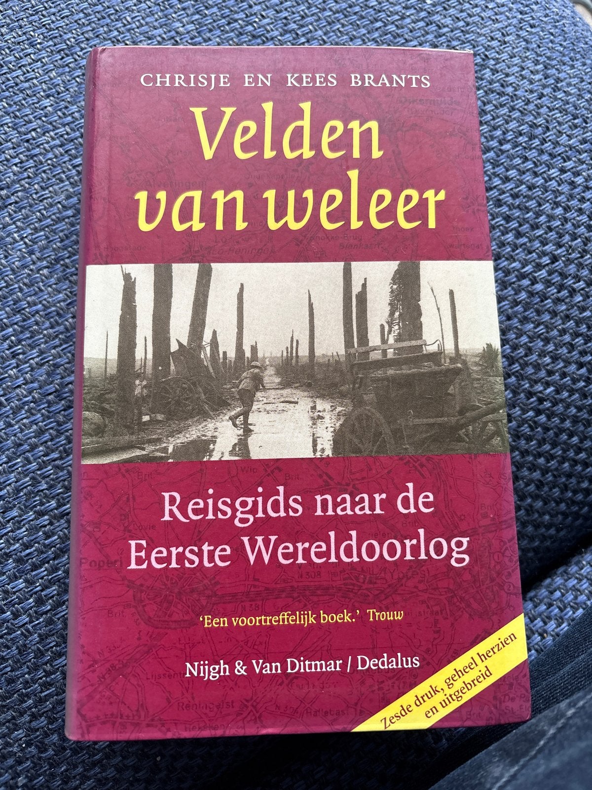 Velden van weleer: Reisgids naar de Eerste Wereldoorlog, Overige merken, Europa, Ophalen of Verzenden, Zo goed als nieuw