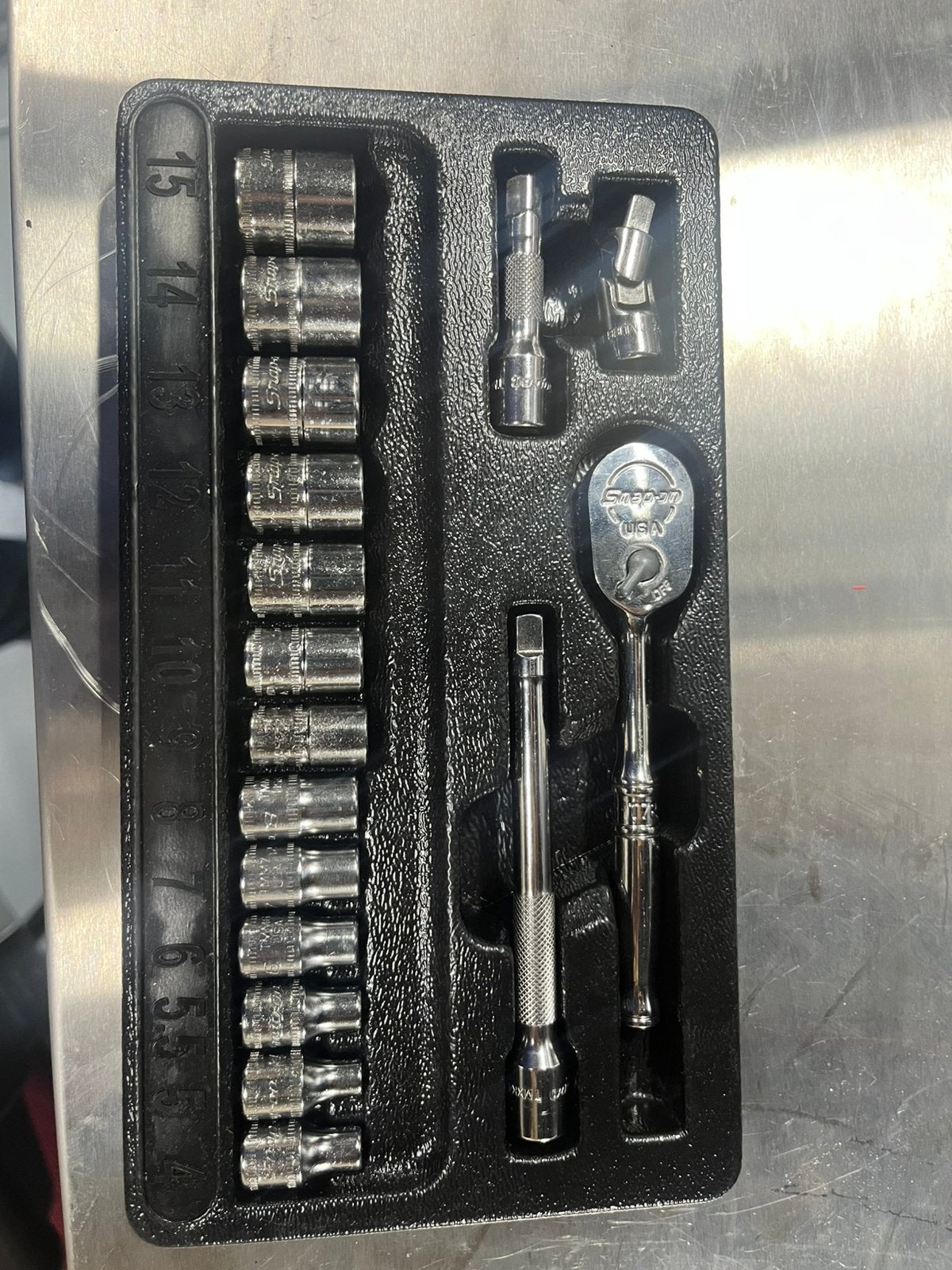 Snap on 1/4 set nieuw, Auto diversen, Ophalen of Verzenden, Nieuw