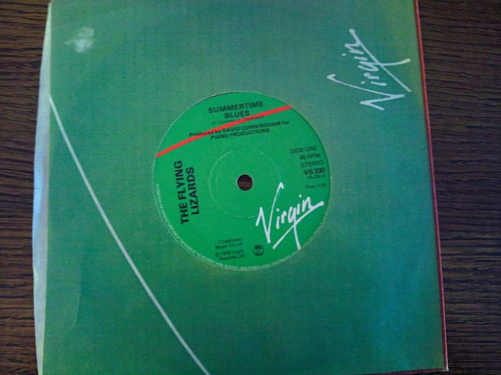 original single-the flying lizards-summertime blues *1978*, Overige genres, 7 inch, Single, Ophalen of Verzenden