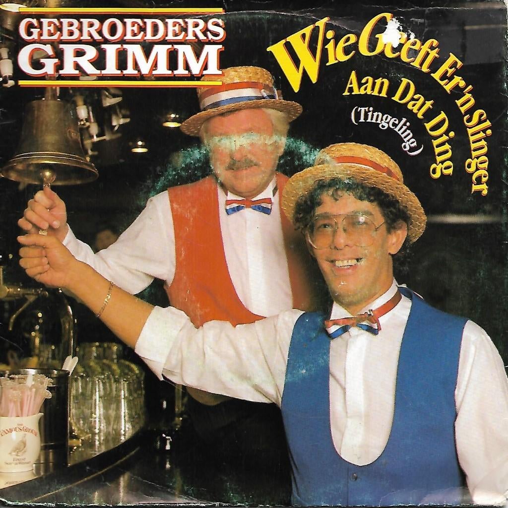 Gebroeders Grimm - Wie geeft er `n slinger aan dat ding, Cd's en Dvd's, Gebruikt, 7 inch, Single, Ophalen of Verzenden