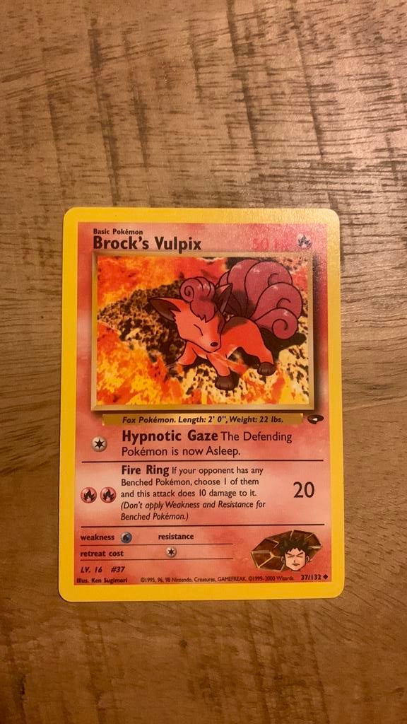 Brock's vulpix 37, Ophalen of Verzenden, Zo goed als nieuw