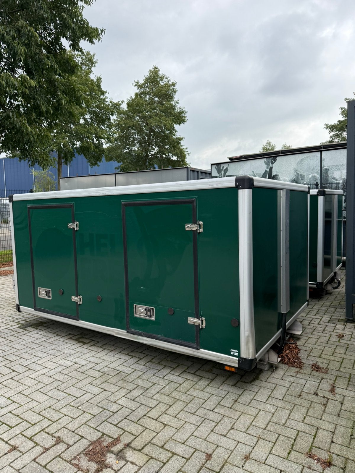 Koelbak  Koelaanhangwagen Mobiele Koelcel, Ophalen, Gebruikt