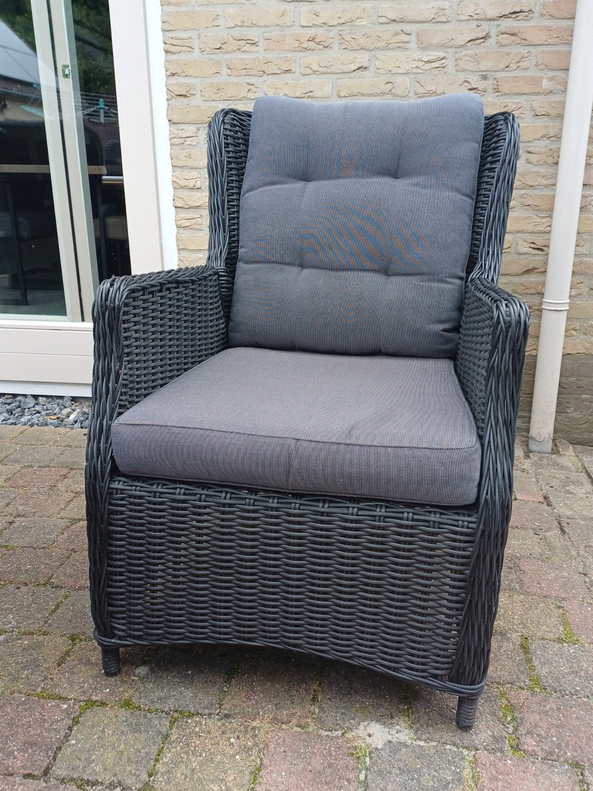 Your Own Living verstelbare standenstoel, Tuin en Terras, Tuinstoelen, Zo goed als nieuw, Wicker, Verstelbaar, Ophalen