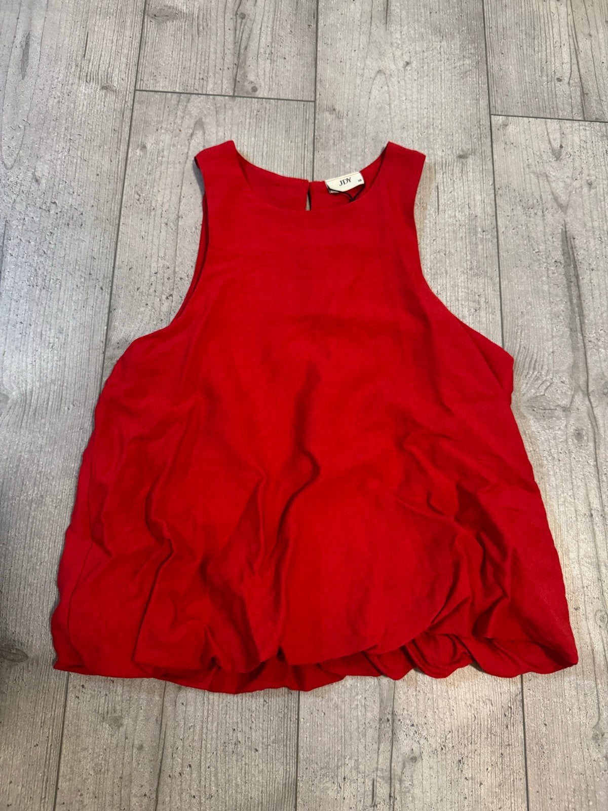 Rode mouwloze top JDY - Maat XS, Ophalen of Verzenden, Zo goed als nieuw, Zonder mouw, Maat 34 (XS) of kleiner