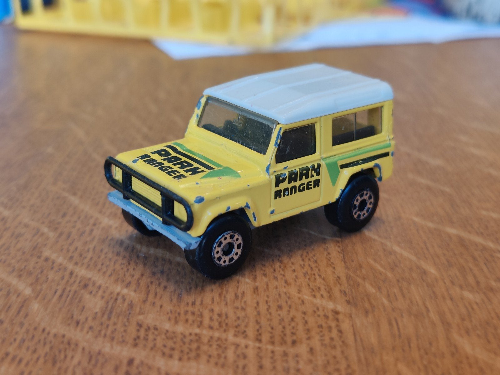 Matchbox Land Rover Ninety Park Ranger, Ophalen, Zo goed als nieuw, Auto