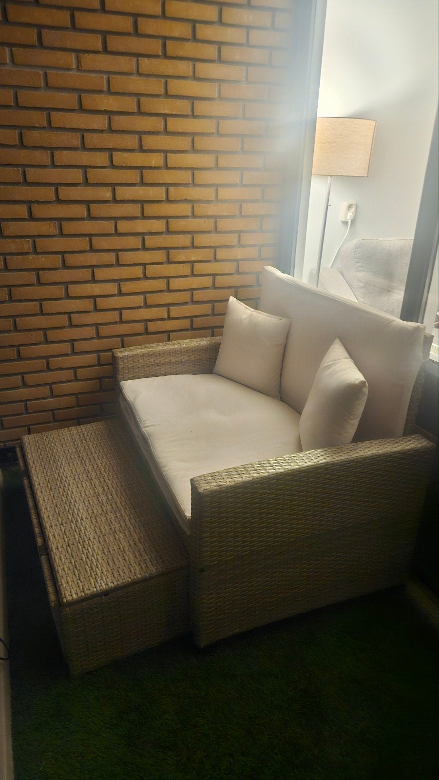 Terras bankje, Ophalen