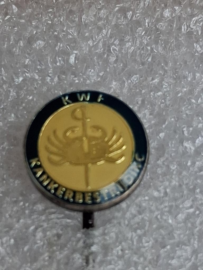 Speldje KWF kankerbestrijding, Ophalen of Verzenden, Gebruikt, Overige onderwerpen
