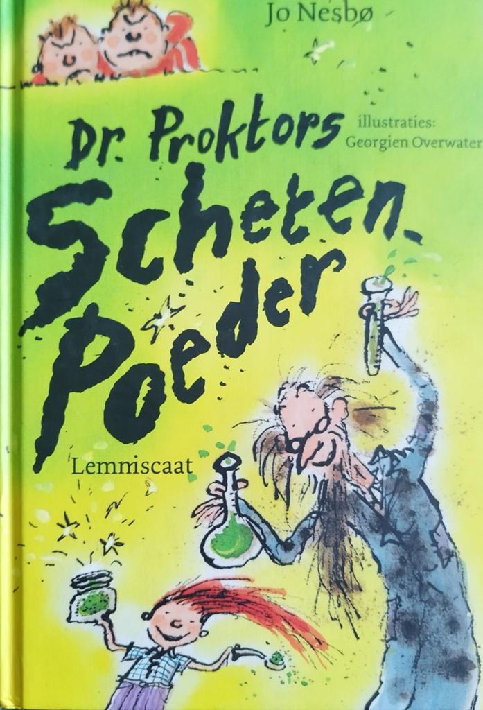 Dr. Proktors Schetenpoeder - Jo Nesbø (Kinderboek), Boeken, Kinderboeken | Jeugd | 10 tot 12 jaar, Ophalen of Verzenden, Zo goed als nieuw