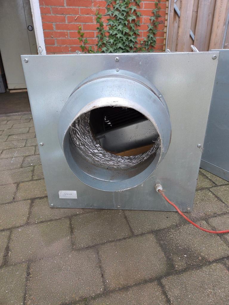 Airfan stalen softbox ventilatorboxen (2 kleine, 1 grote), Ophalen, Gebruikt, Afzuiger