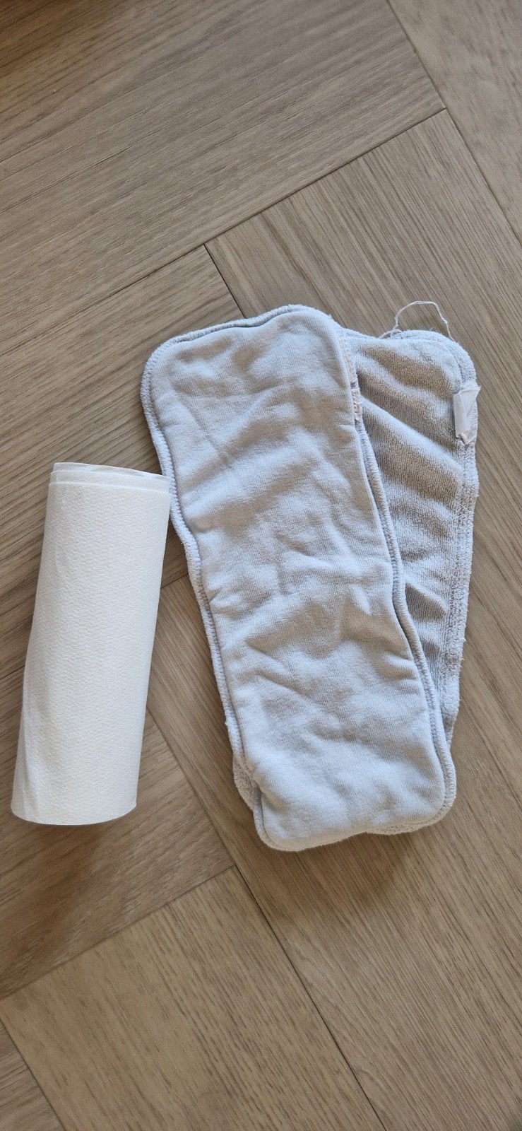 Complete set wasbare luiers met luieremmer en accessoires, Ophalen of Verzenden, Gebruikt