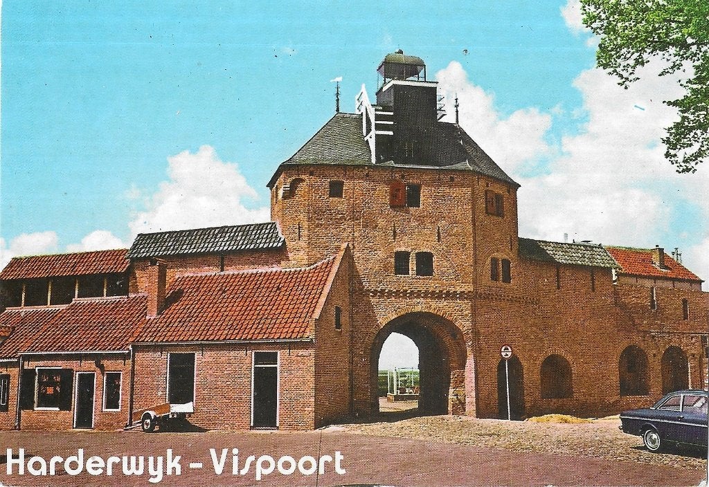 AK Harderwijk - Vispoort, Verzenden, 1960 tot 1980, Ongelopen, Gelderland