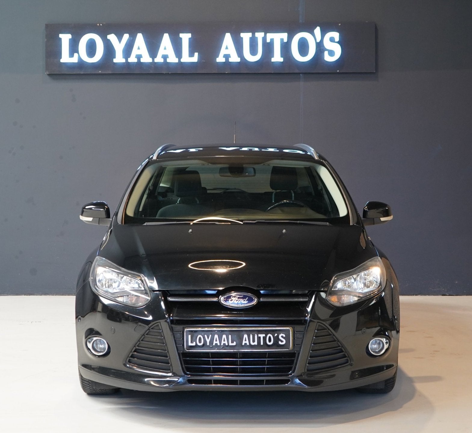 Ford Focus Wagon 1.6 TDCI ECOnetic Lease Titanium | AIRCO |, Stof, Gebruikt, 4 cilinders, Zwart