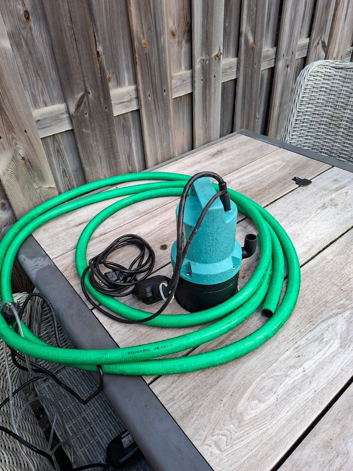 OSIP SA 200 Dompelpomp met slang - Gebruikt, Tuin en Terras, Ophalen of Verzenden, Gebruikt, Elektrisch, Dompelpomp