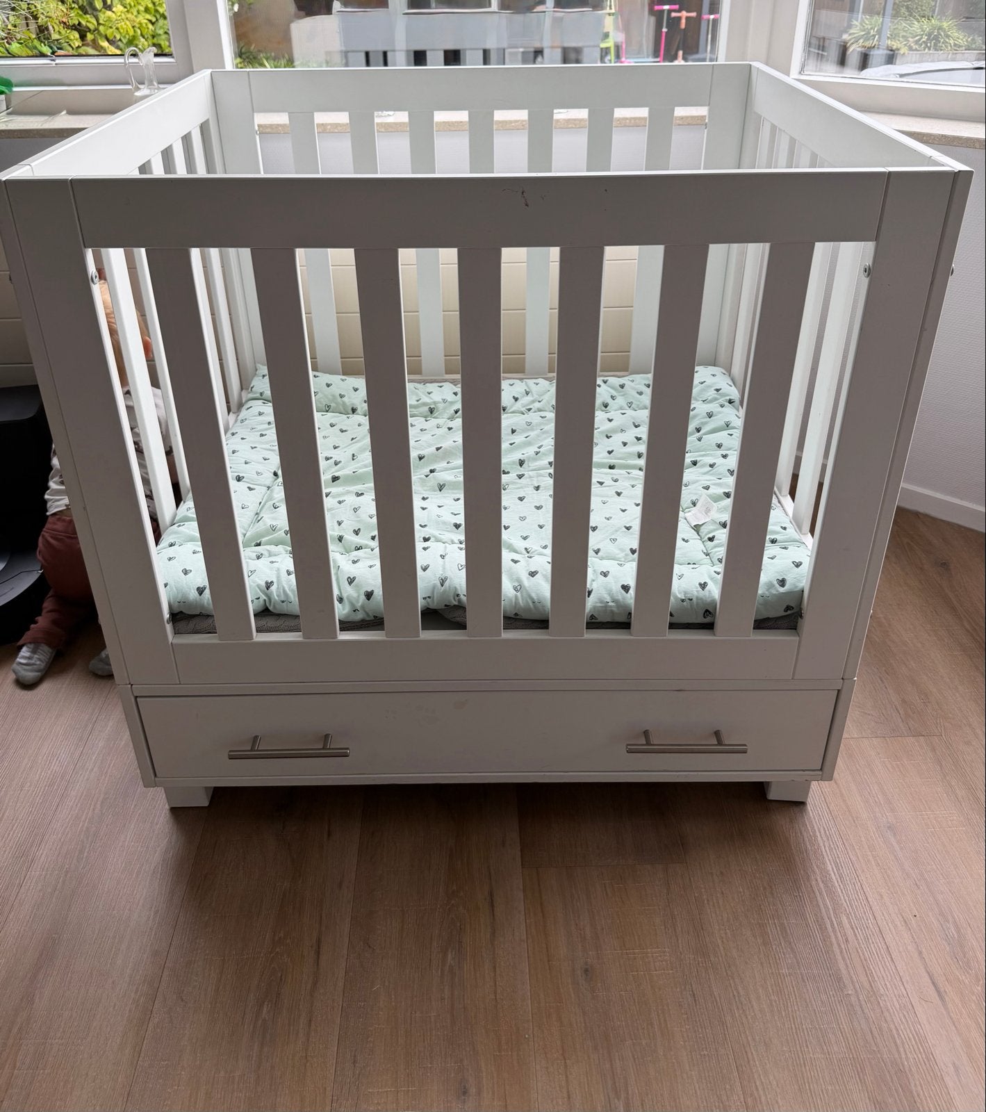 Box met lade en box kleden, Ophalen, Gebruikt, 70 tot 85 cm, 140 tot 160 cm