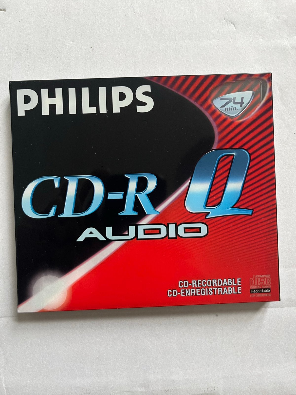 Philips CD-R Audio 74 min CD-Recordable, Ophalen of Verzenden, Nieuw, Cd