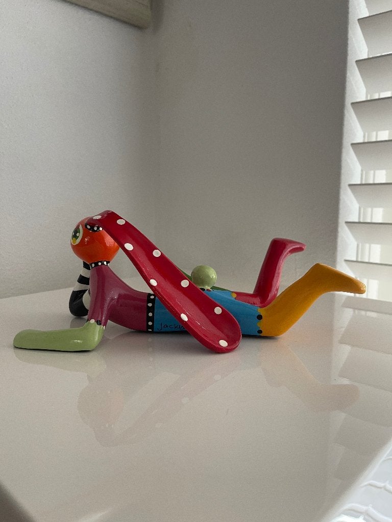 Jacky Zeegers | Rodger Rabbit, Ophalen, Beschilderd, 20 - 50 cm, Steen of Keramiek