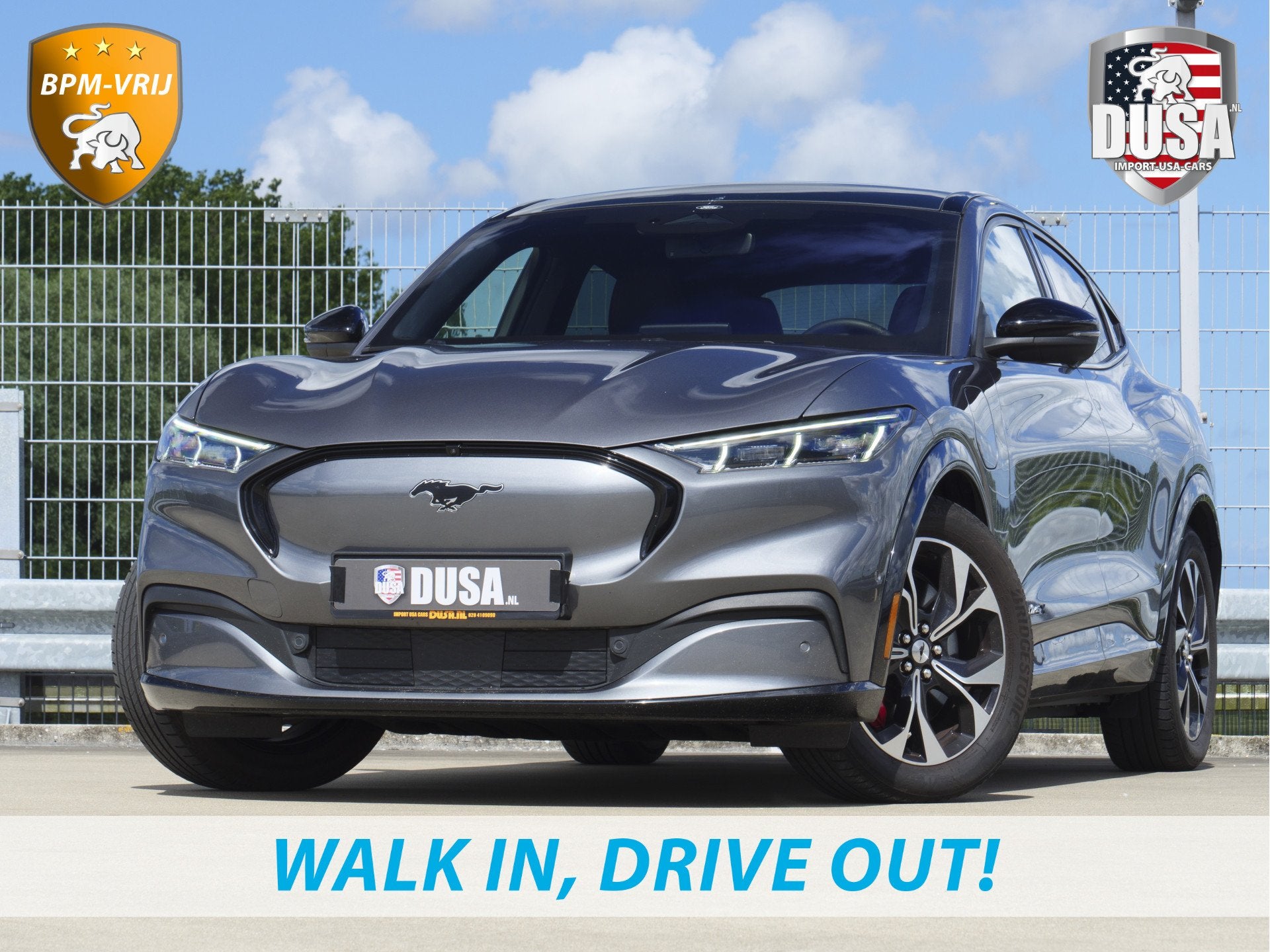 Ford Mustang Mach-E Extended AWD EV | Snelladen DC | Groot 1