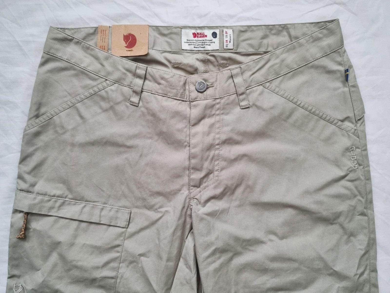 FJÄLLRÄVEN G-1000 High Coast Zip-Off Trousers maat 38, Kleding | Dames, Ophalen of Verzenden, Zo goed als nieuw, Maat 38/40 (M)