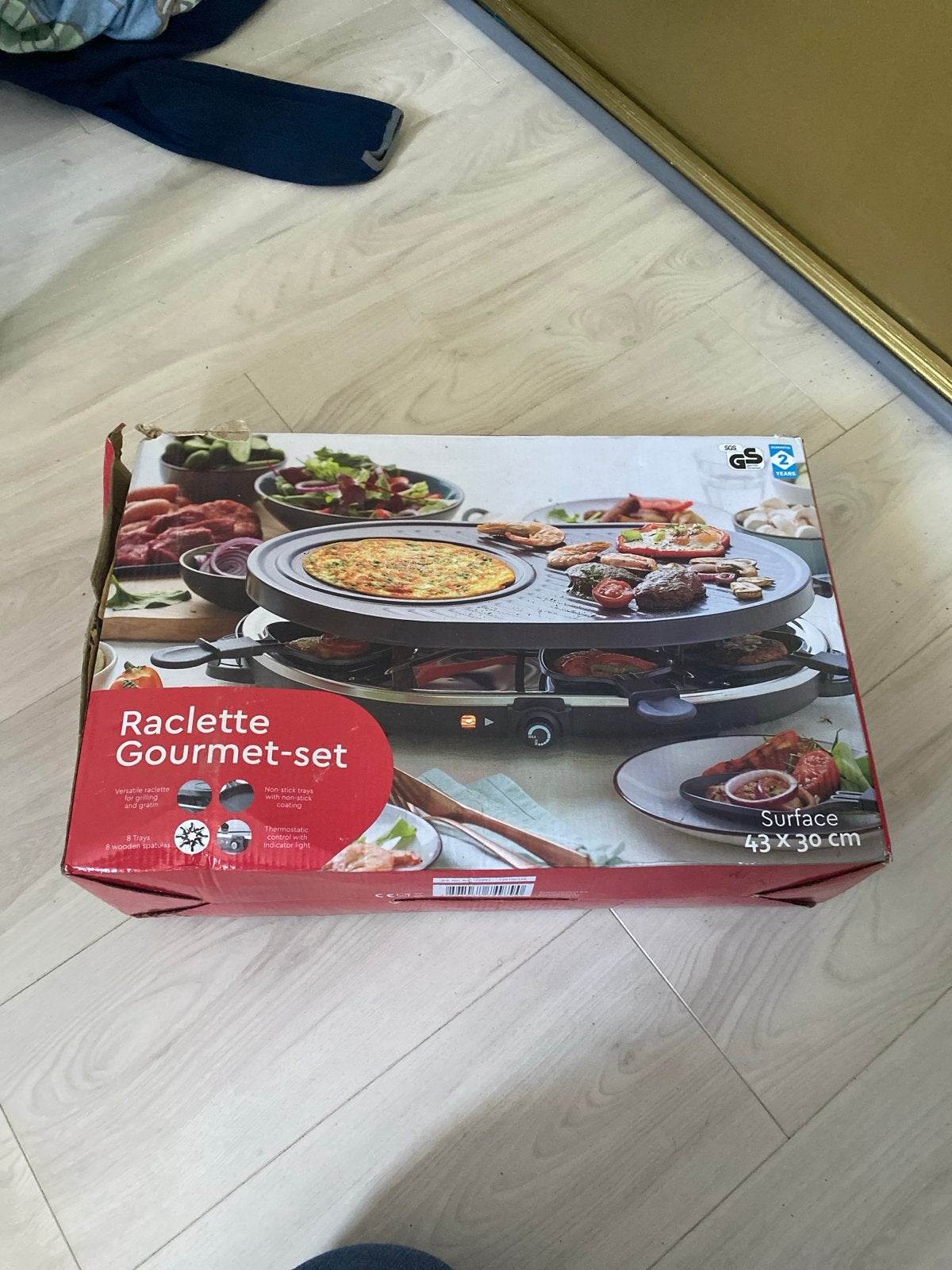 Raclette Gourmet-set - Nieuw in doos, Ophalen, Nieuw, 4 t/m 7 personen