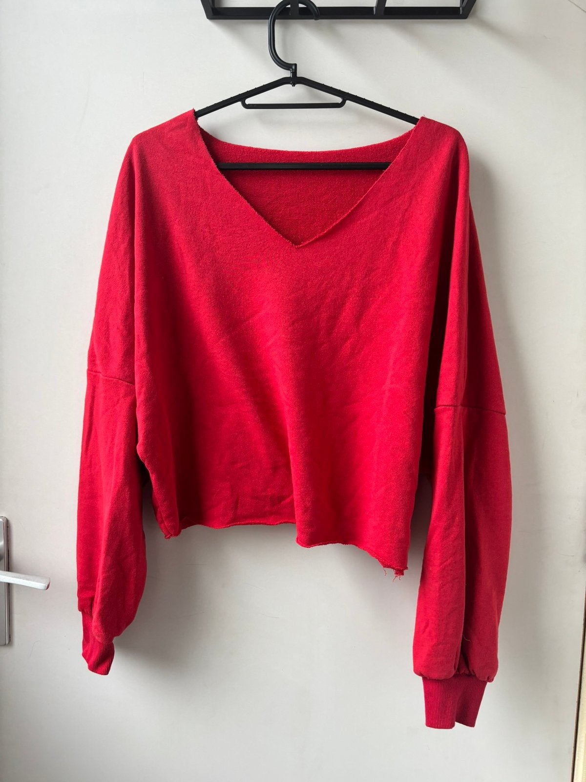Cropped trui Shein maat XS, Ophalen of Verzenden, Zo goed als nieuw, Maat 34 (XS) of kleiner, Rood