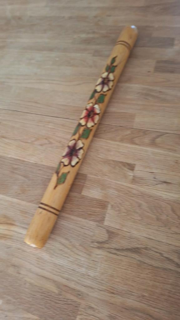 Vintage houten breinaalden koker., Ophalen of Verzenden