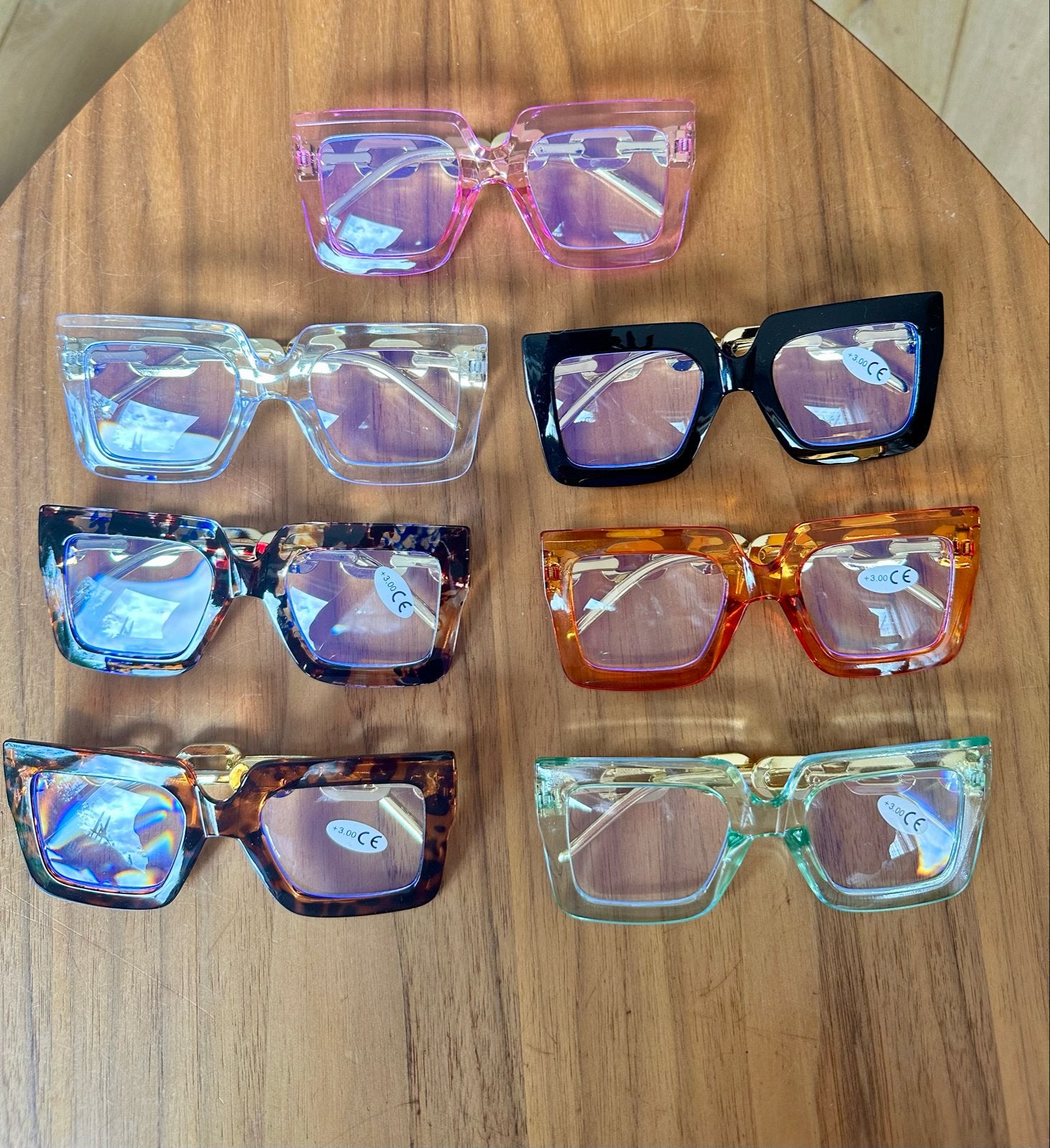 Set van stijlvolle leesbrillen 3.0, Sieraden, Tassen en Uiterlijk, Zonnebrillen en Brillen | Dames, Overige merken, Overige kleuren