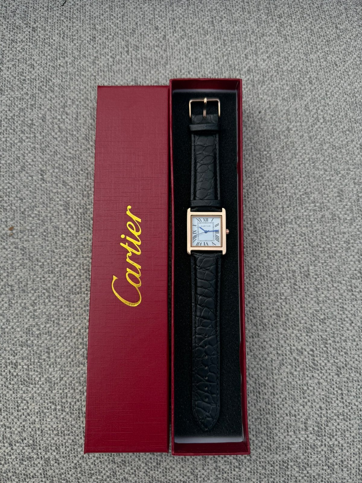 Cartier horloge, Ophalen of Verzenden, Nieuw, Staal, Overige merken