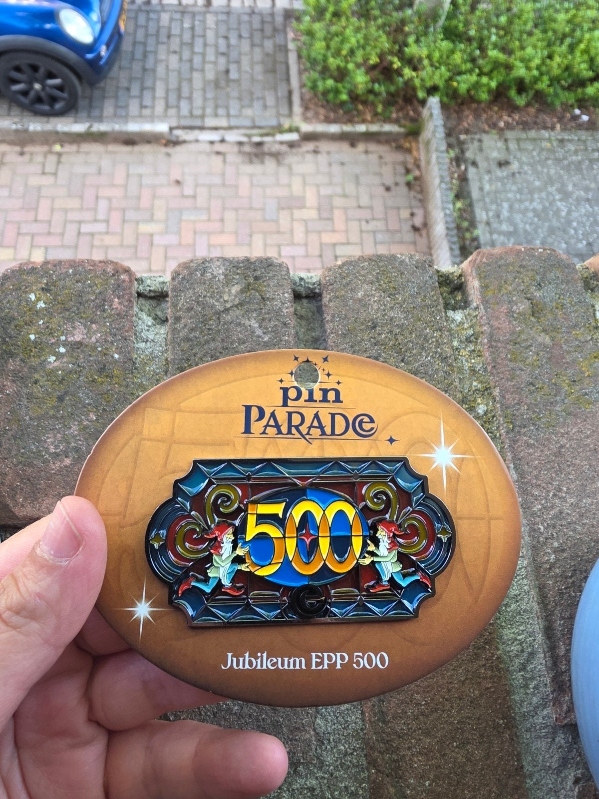 Efteling Jubileum EPP 500 Pin, Ophalen of Verzenden, Zo goed als nieuw, Button of Speldje