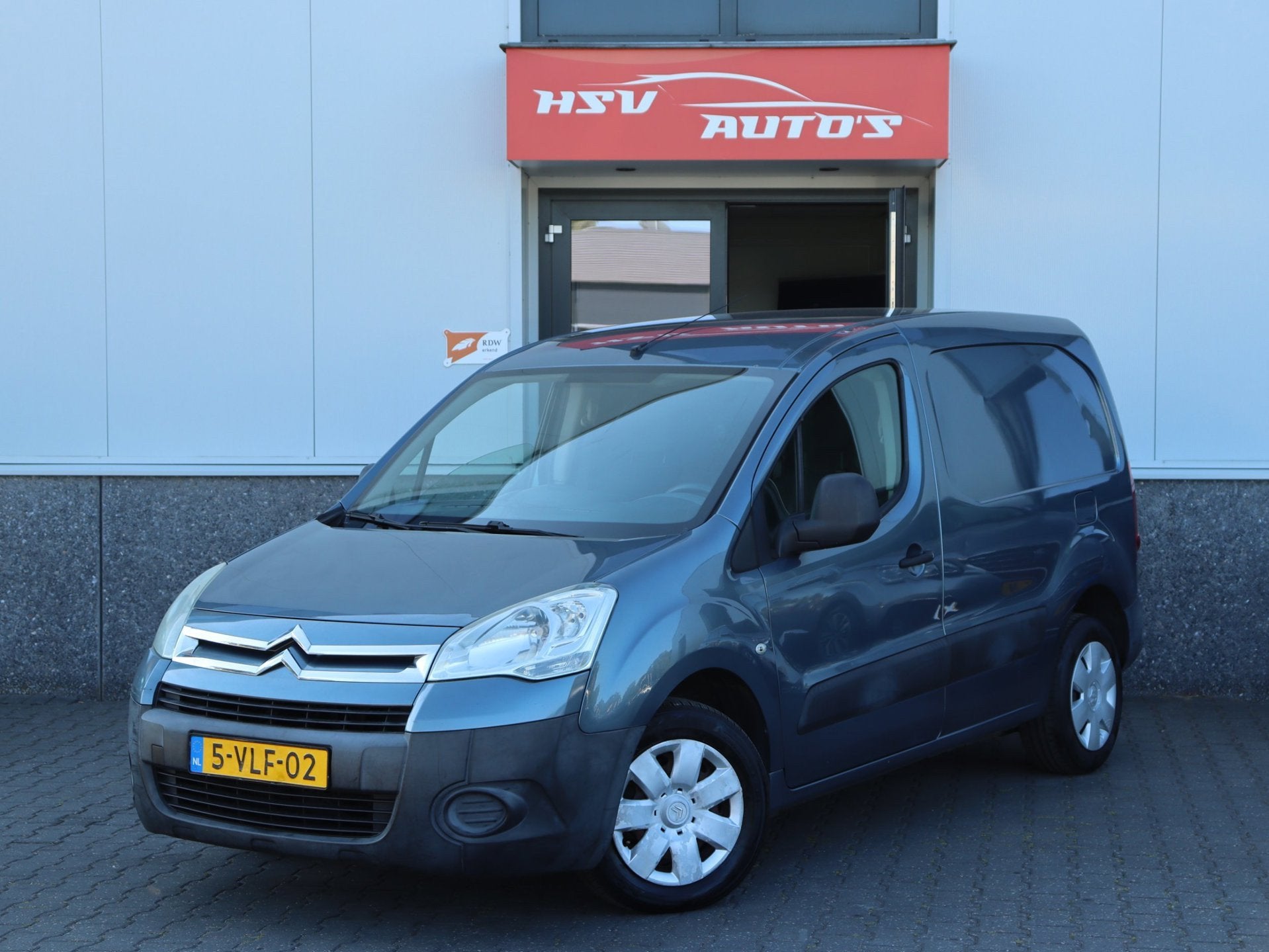Citroen Berlingo 1.6 HDIF (btw-vrij) 3-pers airco, Auto's, Bestelauto's, Voorwielaandrijving, Gebruikt, 4 cilinders, Citroën
