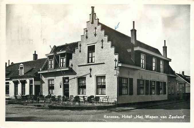 301-236-019 Renesse Hotel Het Wapen van Zeeland, Verzenden, Voor 1920, Zeeland