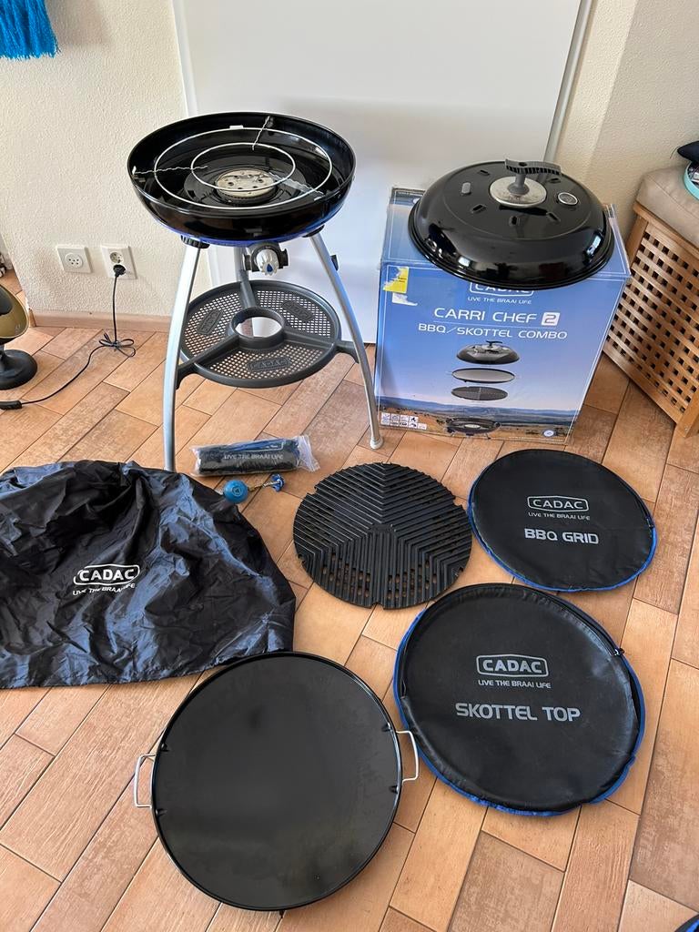 Cadac Carri Chef 2 skottelbraai - 1 x gebruikt, Ophalen, Gebruikt