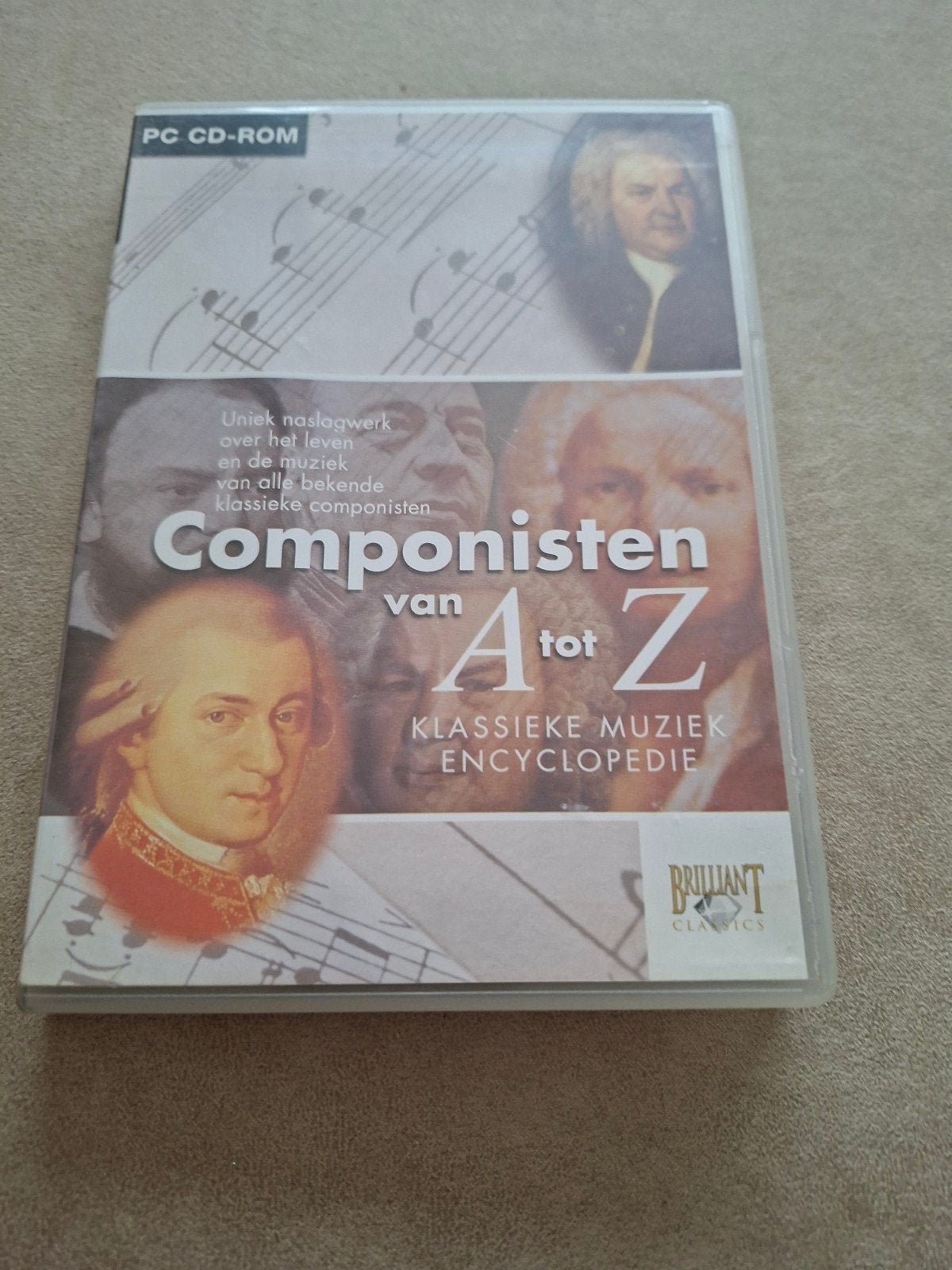 Componisten van A tot Z - Klassieke Muziek Encyclopedie, Computers en Software, Ophalen of Verzenden, Gebruikt, Overige typen