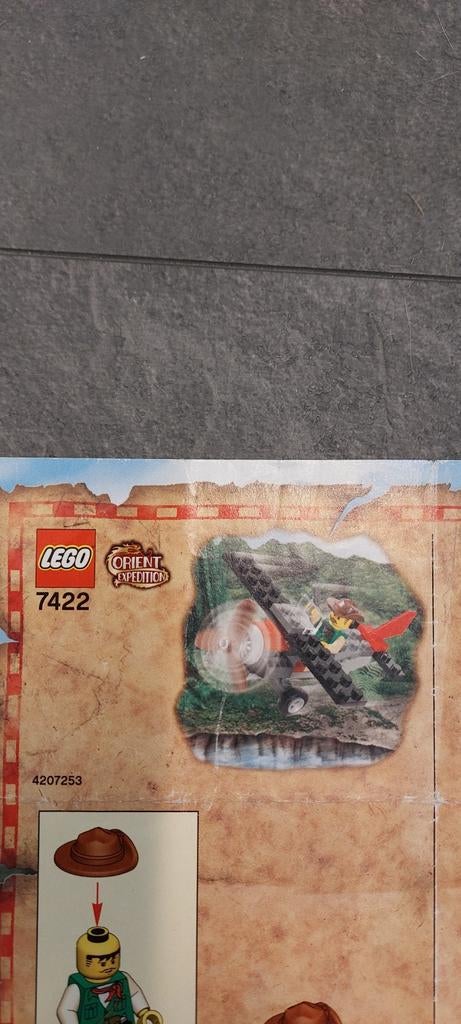 Lego 7422 Orient Expedition: Mountain Sleigh, Gebruikt, Overige thema's, Lego, Ophalen of Verzenden