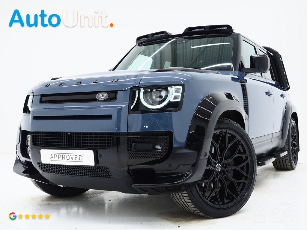 Land Rover Defender 110 2.0 P400e 110 Urban WideTrack Look |, Auto's, Land Rover, Bedrijf, Te koop, 360° camera, 4x4, ABS, Airbags
