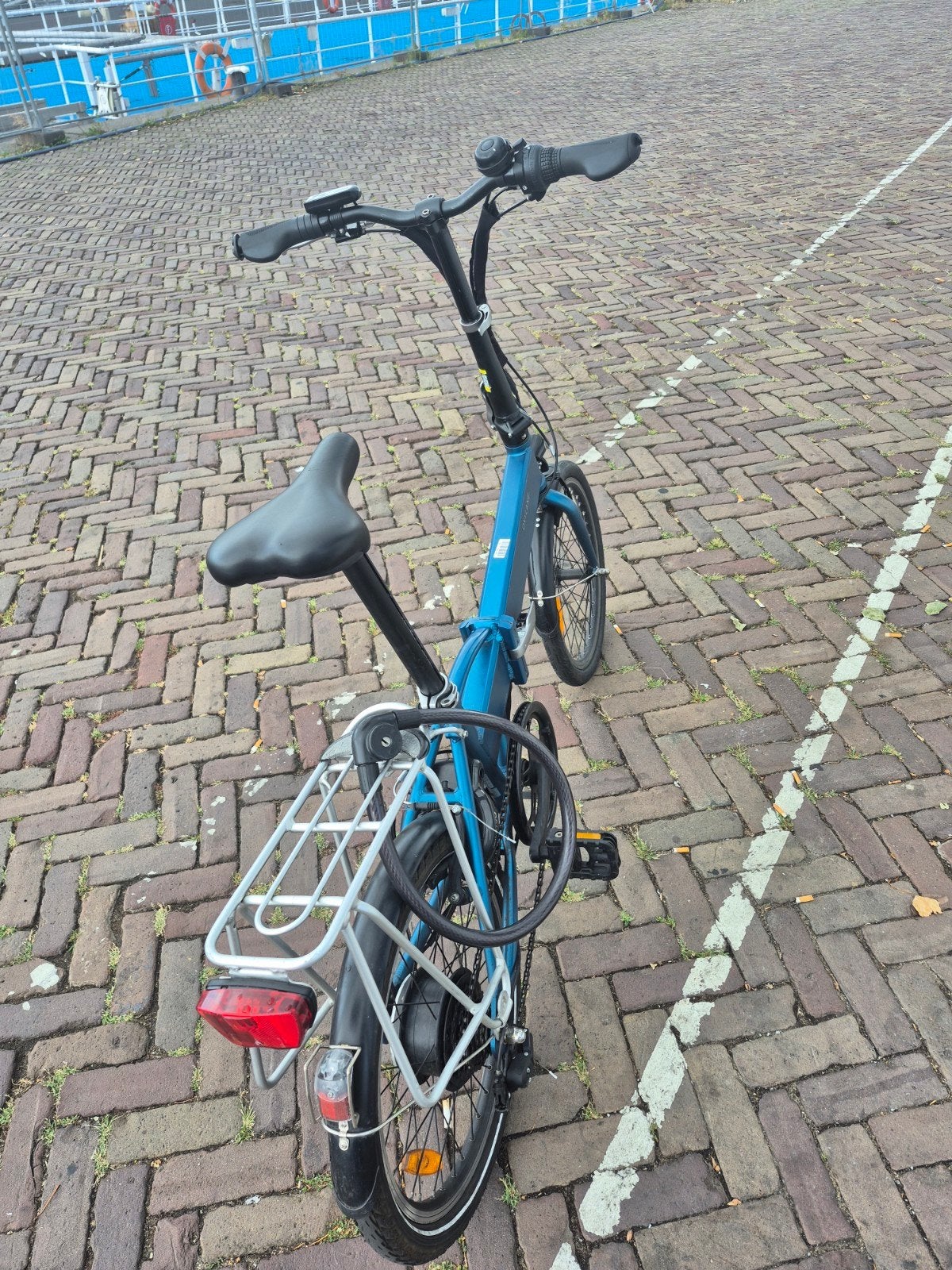 OXYLANE elektrische vouwfiets met trapondersteuning, Overige merken, Gebruikt, Ophalen of Verzenden, Minder dan 47 cm
