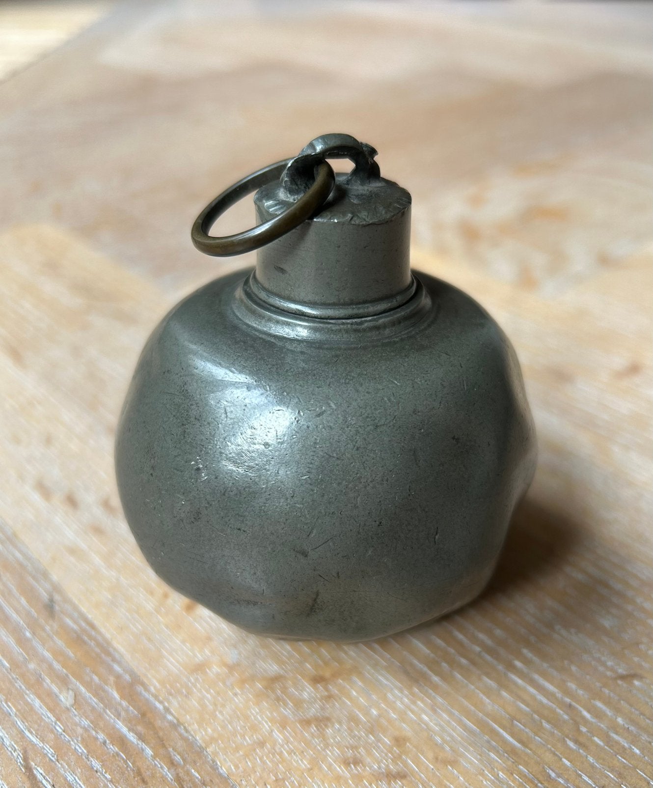 Zeldzaam antiek tinnen moffenkruikje, ca 1800, Antiek en Kunst, Ophalen of Verzenden
