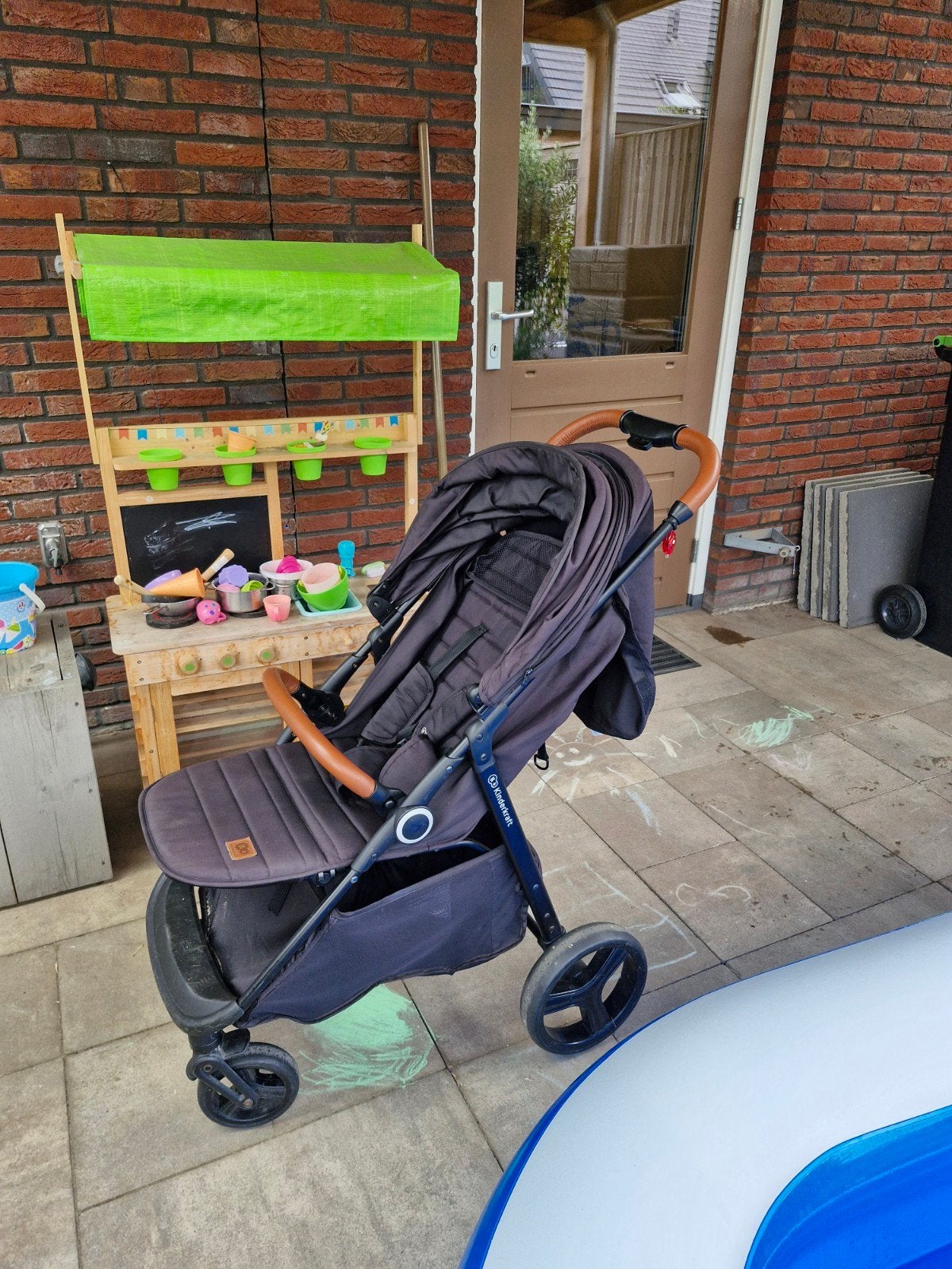 Kinderkraft Grande Plus buggy- in zeer goede staat, Verstelbare duwstang, Zo goed als nieuw, Ophalen, Kinderwagen