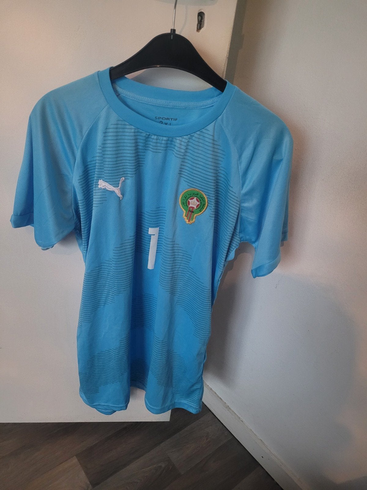 Puma Marokko keepersshirt Bono Nieuw!, Ophalen of Verzenden, Nieuw, Blauw