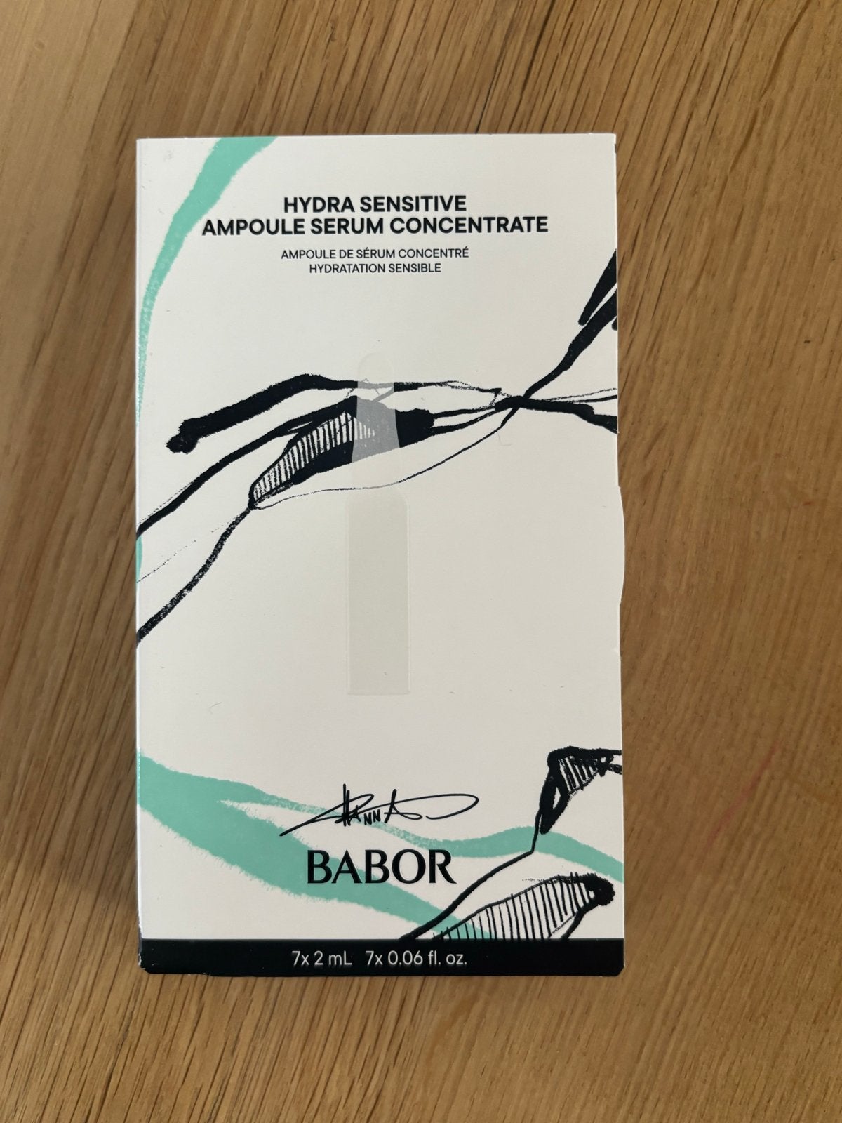Babor Hydra Sensitive Ampoule Serum Concentraat, Ophalen of Verzenden, Nieuw, Gehele gezicht, Verzorging