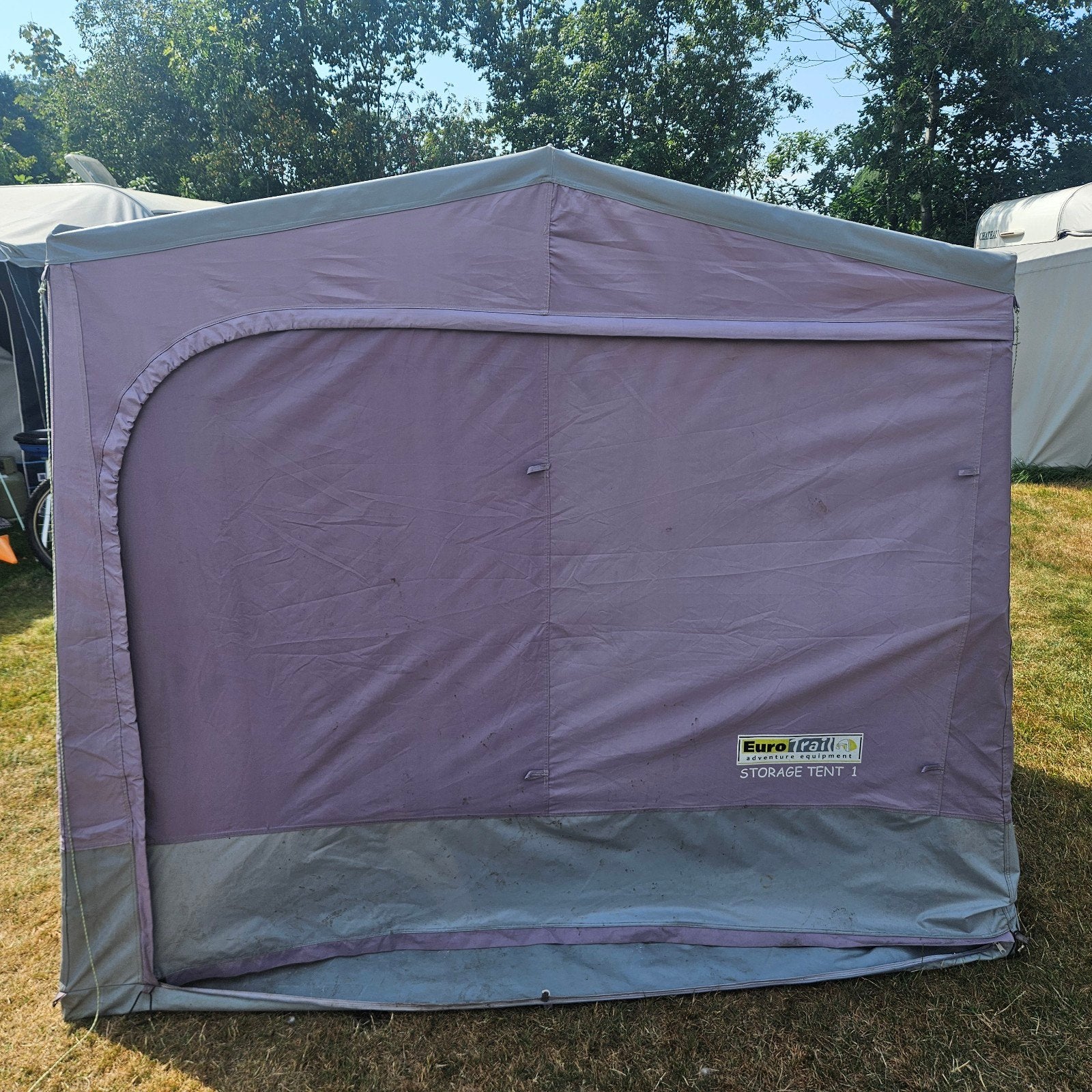 schuurtent / slaaptent / keukentent, Caravans en Kamperen, Tenten, Ophalen, Gebruikt
