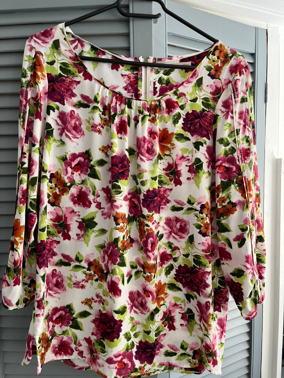 leuke dames blouse mt L, Meerkleurig, Maat 42/44 (L), Ophalen of Verzenden, Zo goed als nieuw