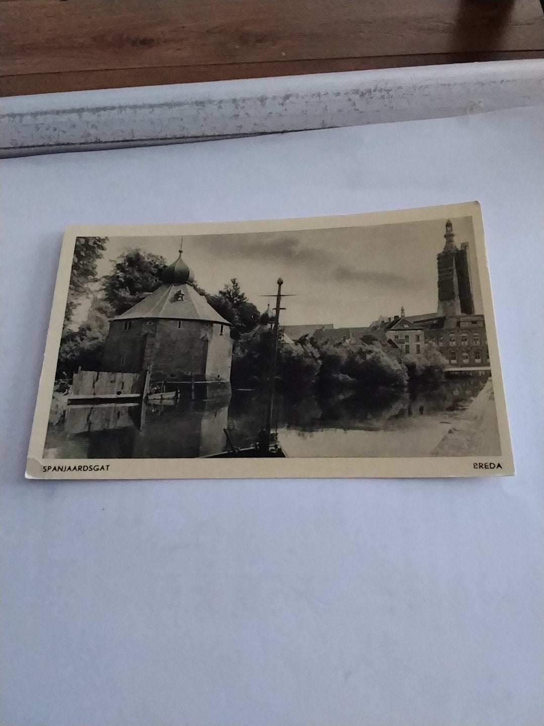 Oude Ansichtkaart Spanjaardsgat Breda, Ophalen of Verzenden, Voor 1920, Ongelopen, Noord-Brabant