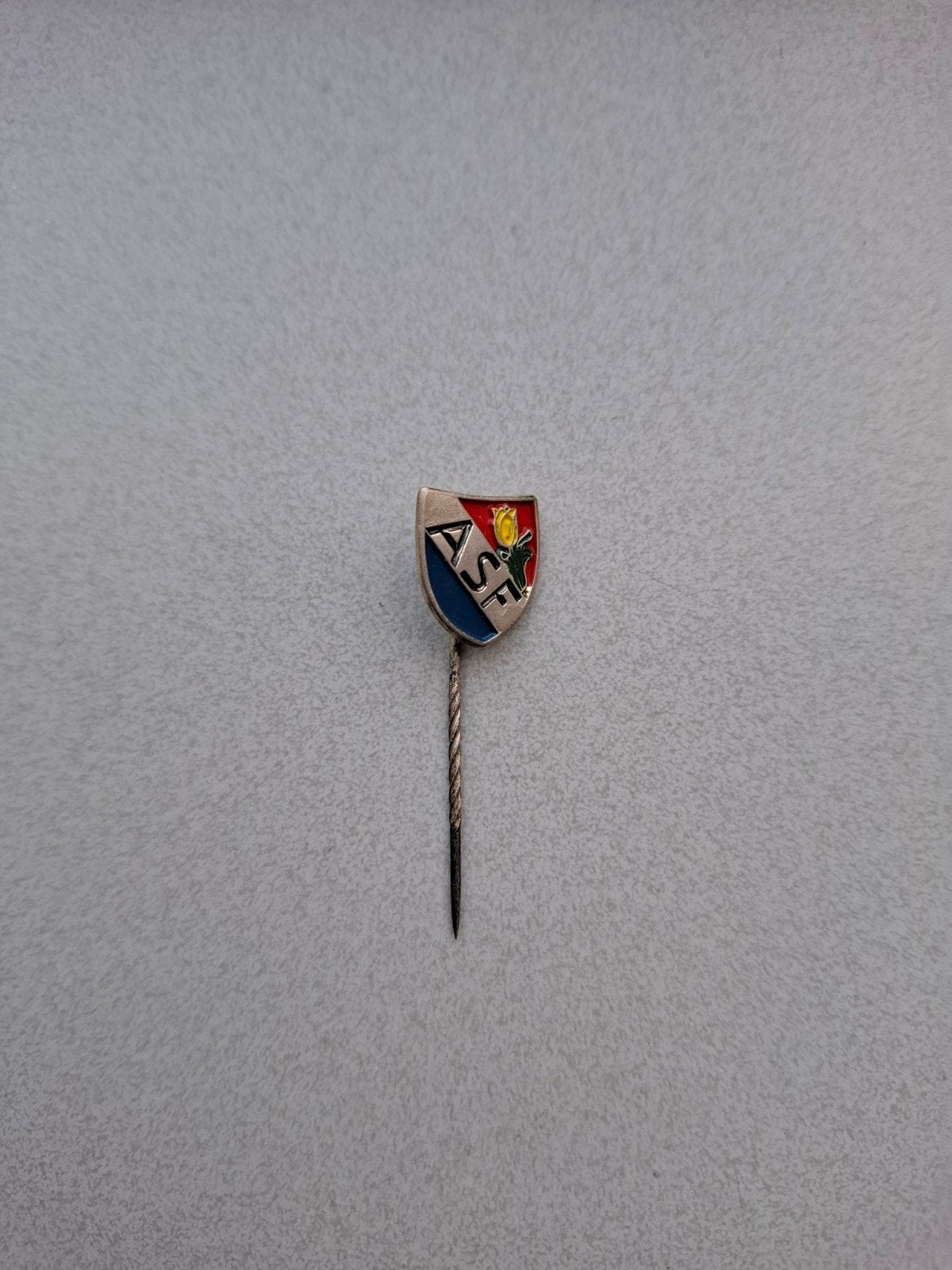 Vintage speldje pin prikker steekspeld ASF, Ophalen of Verzenden