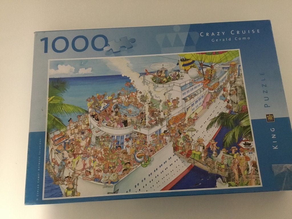 Leg puzzel 1000 stuks, Ophalen of Verzenden, 500 t/m 1500 stukjes, Zo goed als nieuw, Legpuzzel