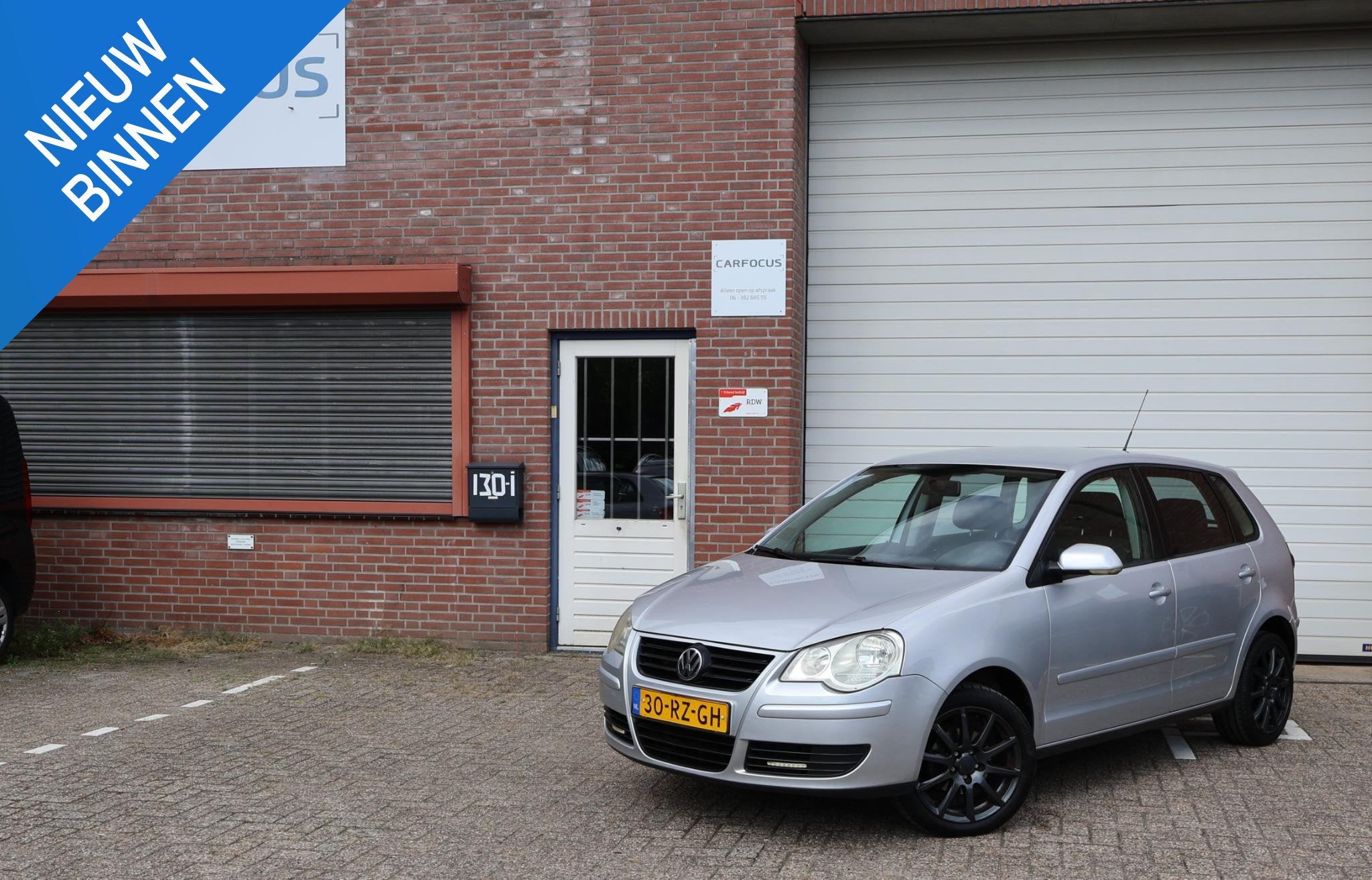 Volkswagen Polo 1.2-12V Optive NAP Airco 07-27 APK, Voorwielaandrijving, Stof, Zwart, 540 kg