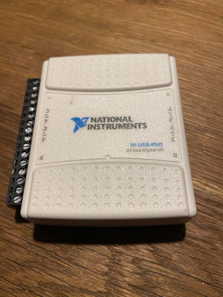 National Instruments NI USB-6501 24-line DI/O, Ophalen of Verzenden, Gebruikt