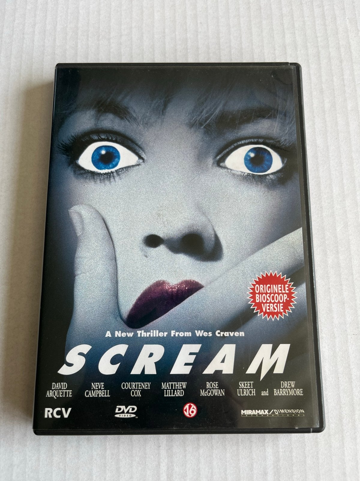 Scream DVD, Cd's en Dvd's, Dvd's | Horror, Gebruikt, Slasher, Vanaf 16 jaar, Ophalen of Verzenden
