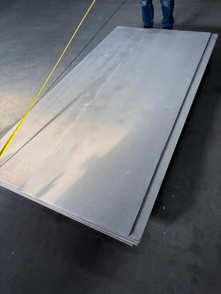 Stodeco panel 12 mm geschikt voor tegelwerk en stuc werk, Doe-het-zelf en Verbouw, Platen en Panelen, Ophalen of Verzenden, Gebruikt